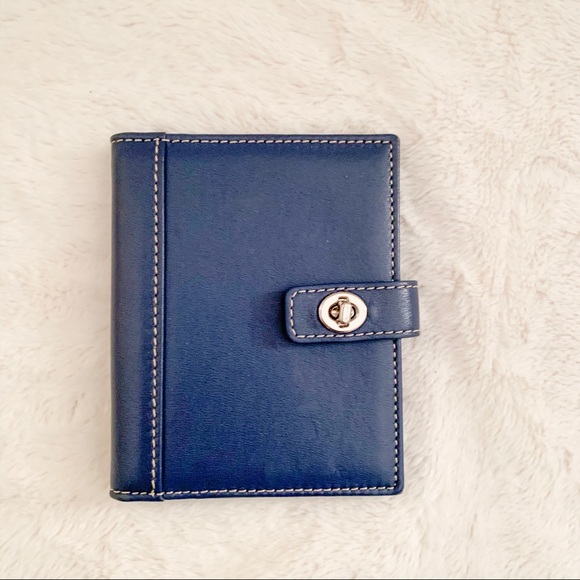 NEW Coach ID/Picture Wallet. Thin. Blue. - Picture 3 of 3